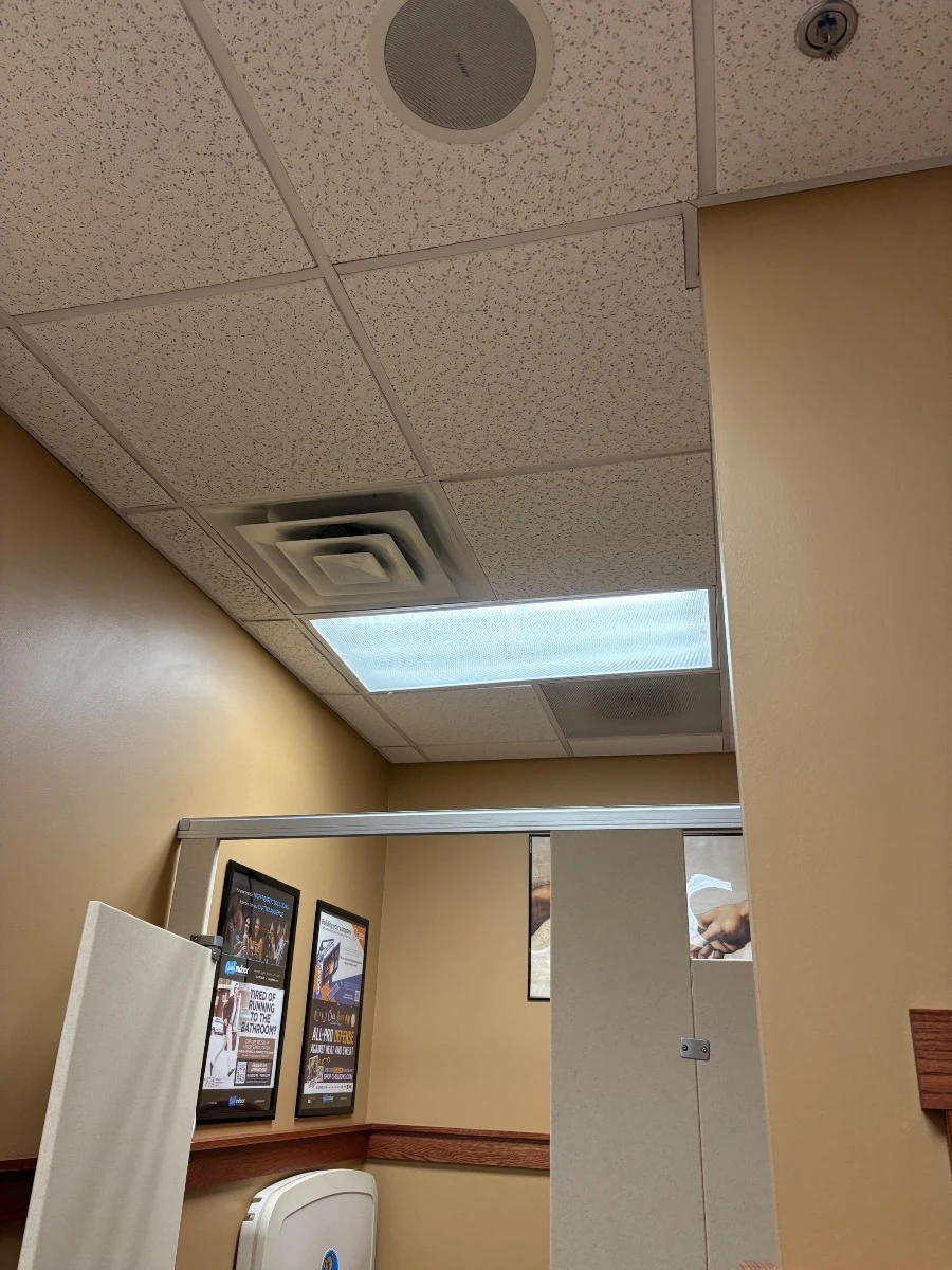 Bathroom lighting and electrical fixtures inspected during troubleshooting in Woodbury, MN.