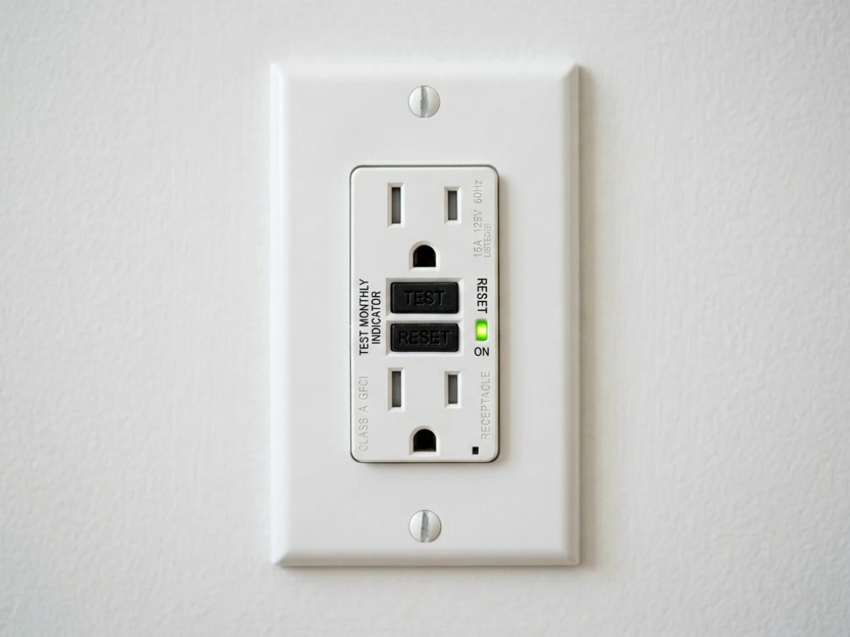 Image of GFCI outlet