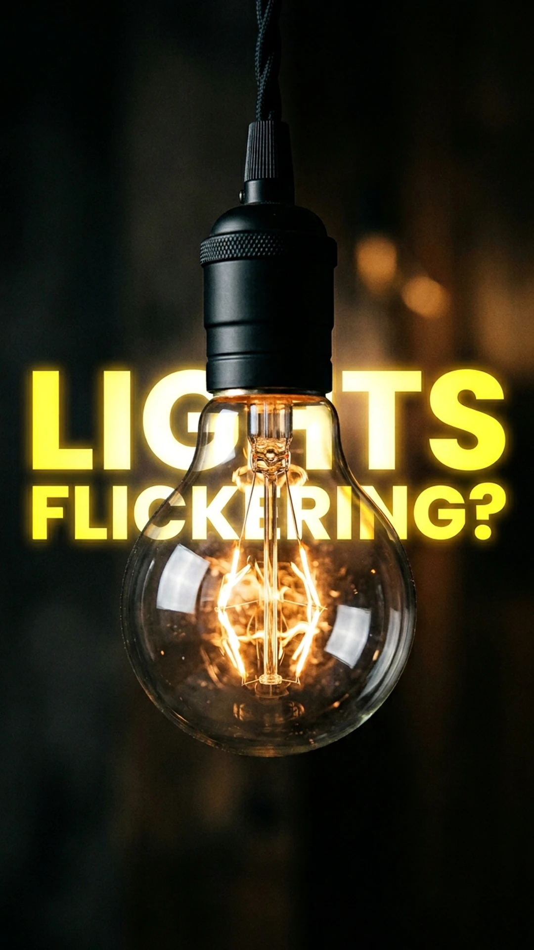 reasons for light flickering